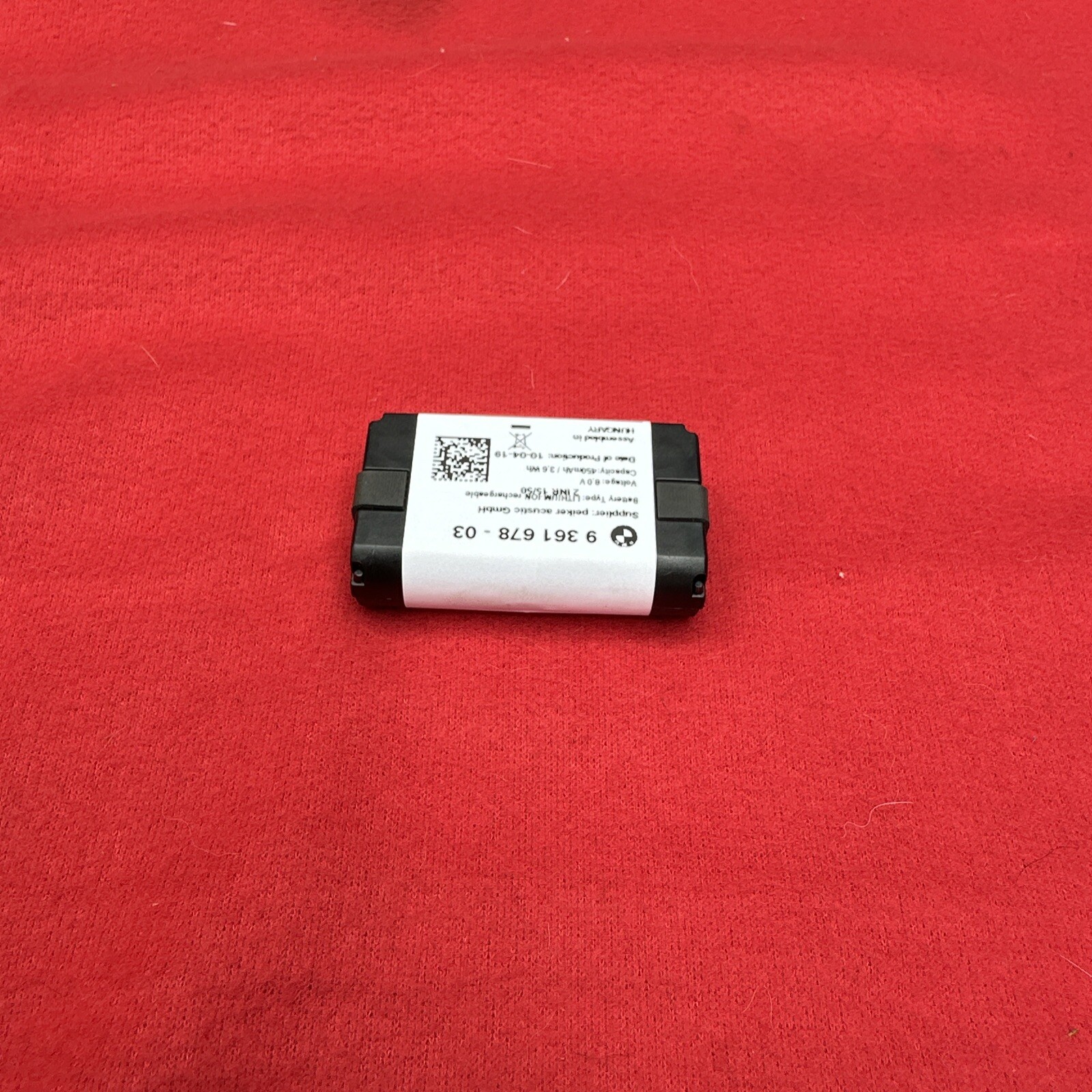 BMW G11 G12 TELEMATICS CONTROL MODULE BATTERRY 9361678 for sale online ...