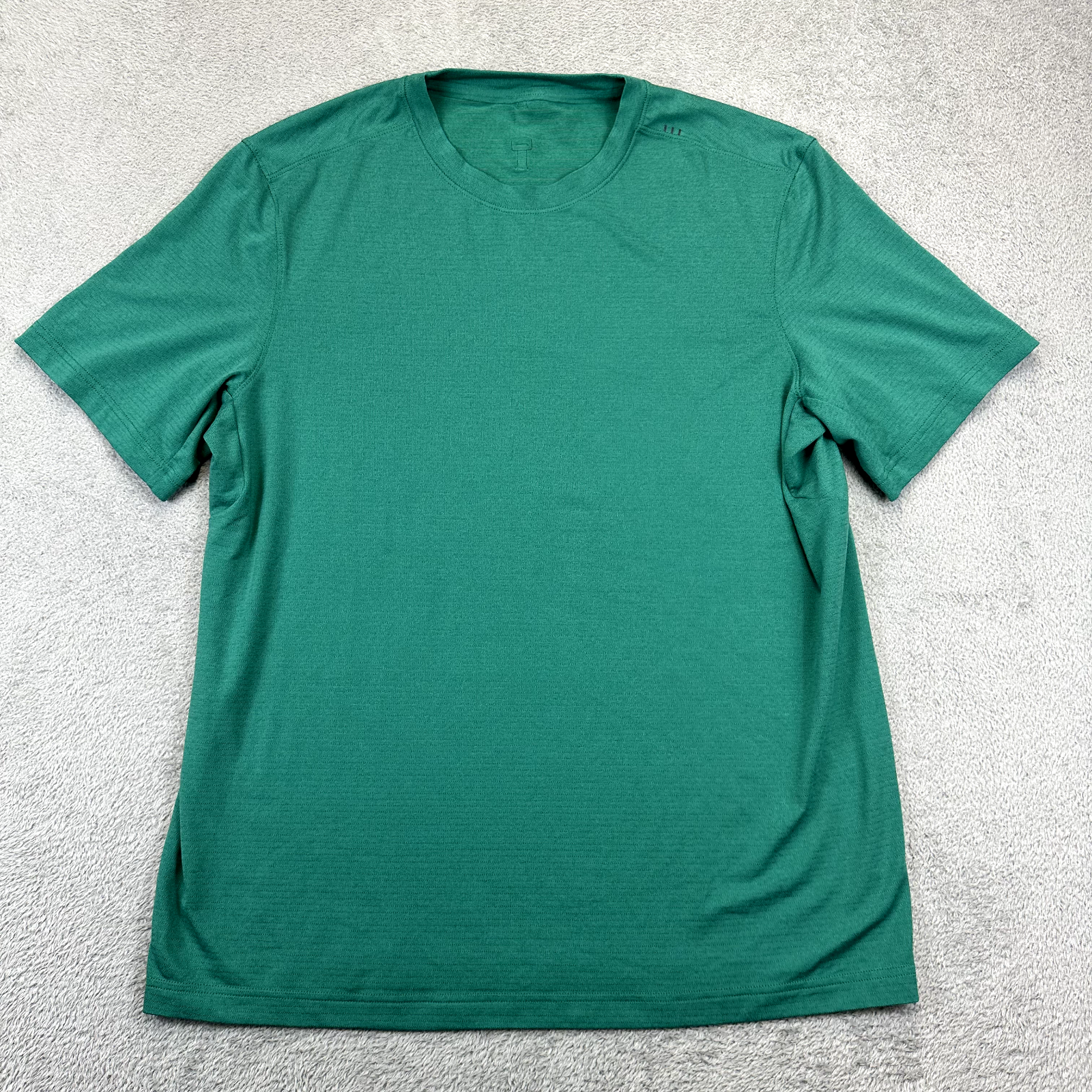 Lululemon License to Train Relaxed Short Sleeve Shirt Men’s L Large Green