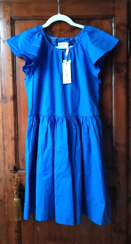 NWT Vineyard Vines XS 14Y Flutter Sleeve Summer Cotton Dress MRSP $188 Easter 