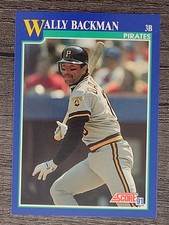 1991 Score #16 Wally Backman