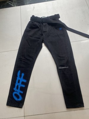 Off-white Men s jeans - black colour size 10 AU