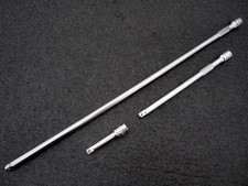 S-k Tools 14 Drive 3pc Knurled Extensions 40961 40962 40964 Sk Made Usa