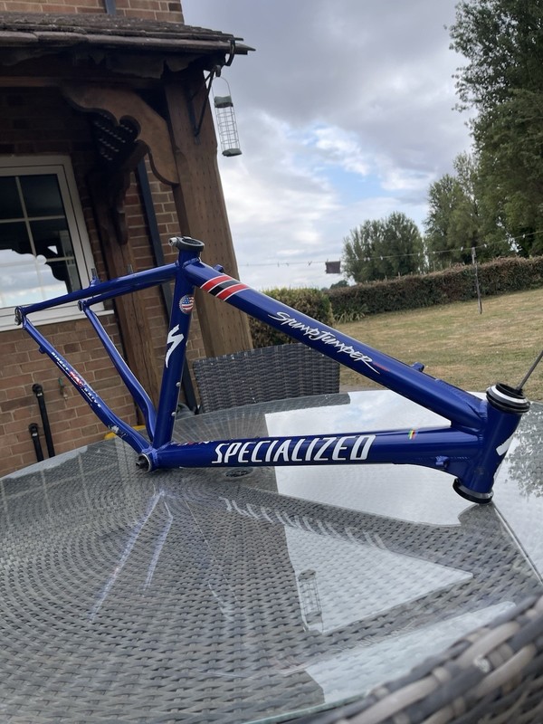 1999 Specialized Stumpjumper Comp Vintage Mountain Bike Frame 17.5 Inch USA Made