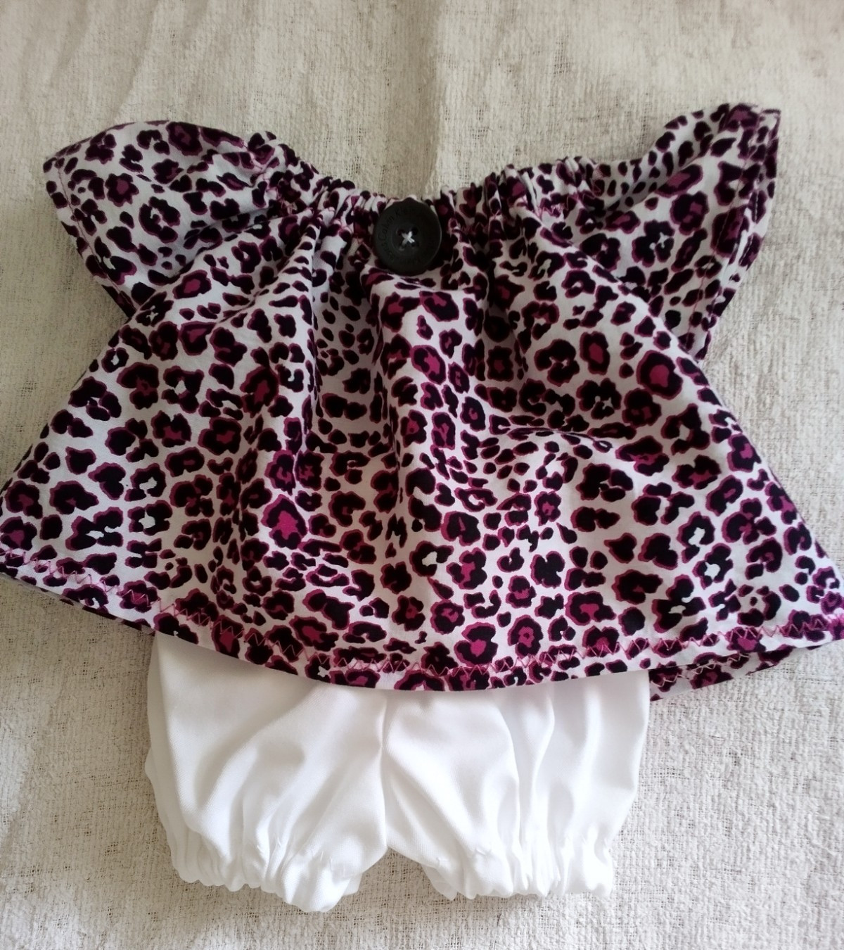 Doll Clothes Dress and Bloomers, handmade for 14" CPK, 14" baby dolls (0206C)