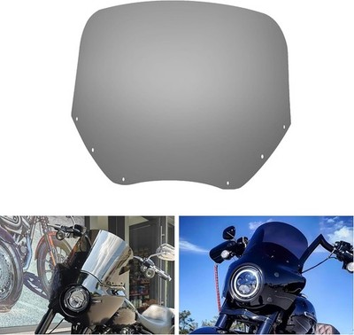 11'' Smoke Fairing Windscreen Windshield Replacement Fits For FATECIM 6021 6024