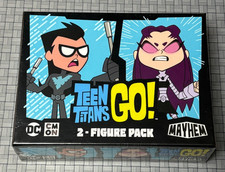TEEN TITANS GO! MAYHEM NIGHTWING BLACKFIRE KICKSTARTER BOARD GAME EXCLUSIVE