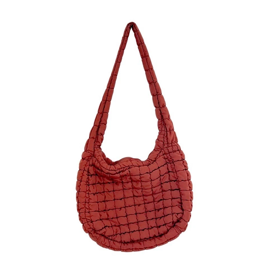 Bolso de Hombro Urbanfit Urban Expressions Deportivo Marrón Naranja Acolchado Foto 3 de 4