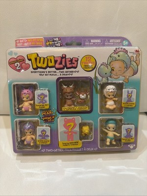 Twozies Season 2 Two-Gether Pack 6 Babies + 6 Pets Brand New Sealed Pack