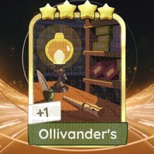 OLLIVANDER'S GOLDEN BLITZ EVENT MONO POLY -GO 4 STARS STICKERS FAST DELIVERY  