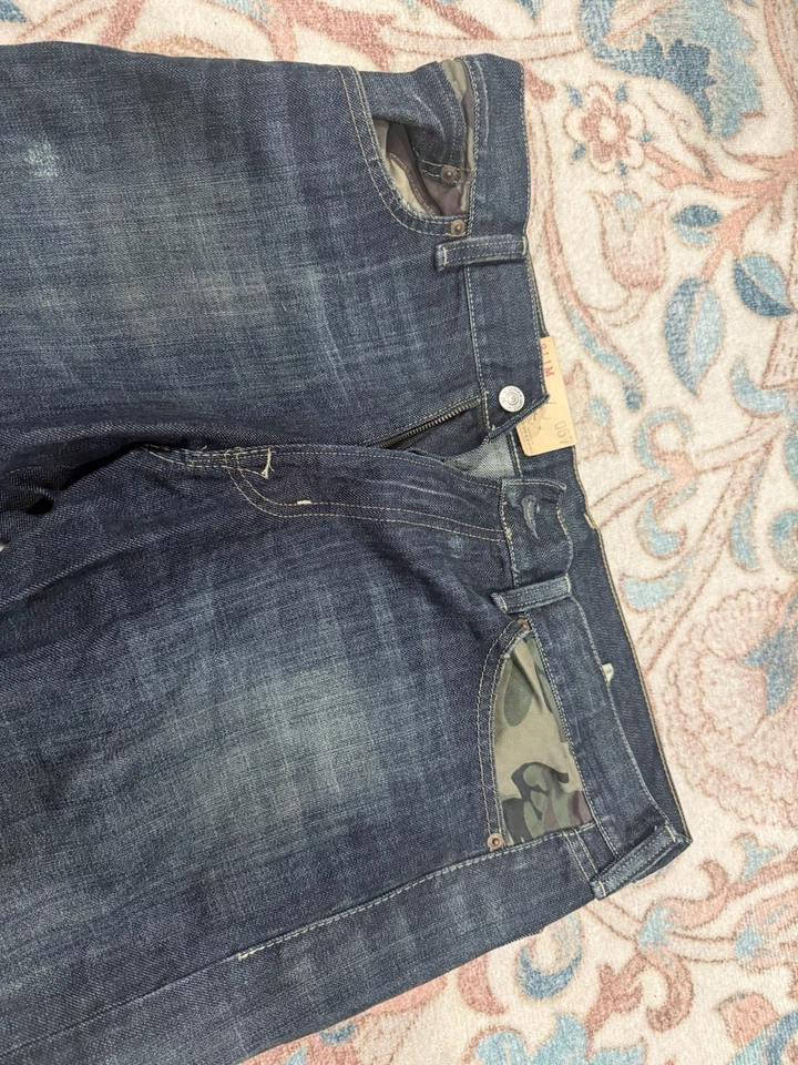 Pantalones de mezclilla ajustados Ralph Lauren para hombre 36 X 30 nuevos Foto 3 de 4