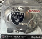 Bo Jackson Signed Autographed Oakland Raiders Speed Mini Helmet Beckett COA