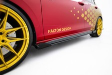Seitenschweller Ansatz (Paar) + Flaps passend für VW Golf GTI Clubsport Mk8 FL s