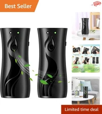 2 Pcs Automatic Fragrance Spray Dispenser - Timed Release, Battery-Powered