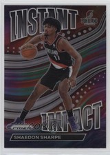 2022-23 Panini Prizm Instant Impact Silver Prizm Shaedon Sharpe #14 14wc