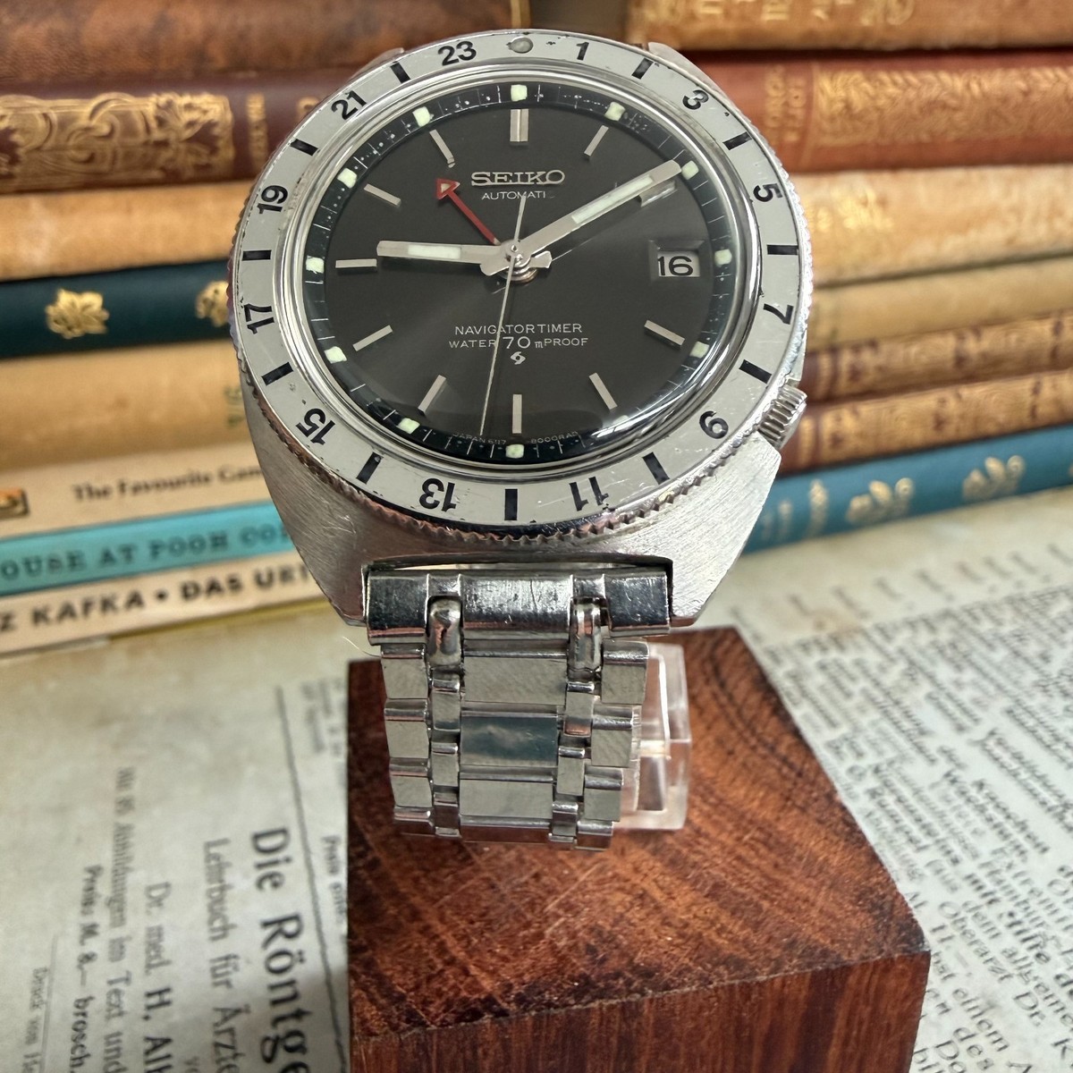 Seiko Navigator Timer GMT 6117-8000 Automatic 1969 PROOF/PROOF