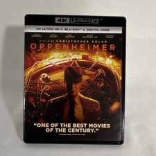 Universal Studios Oppenheimer 4K Ultra HD Blu-ray Digital Code R Drama Region A