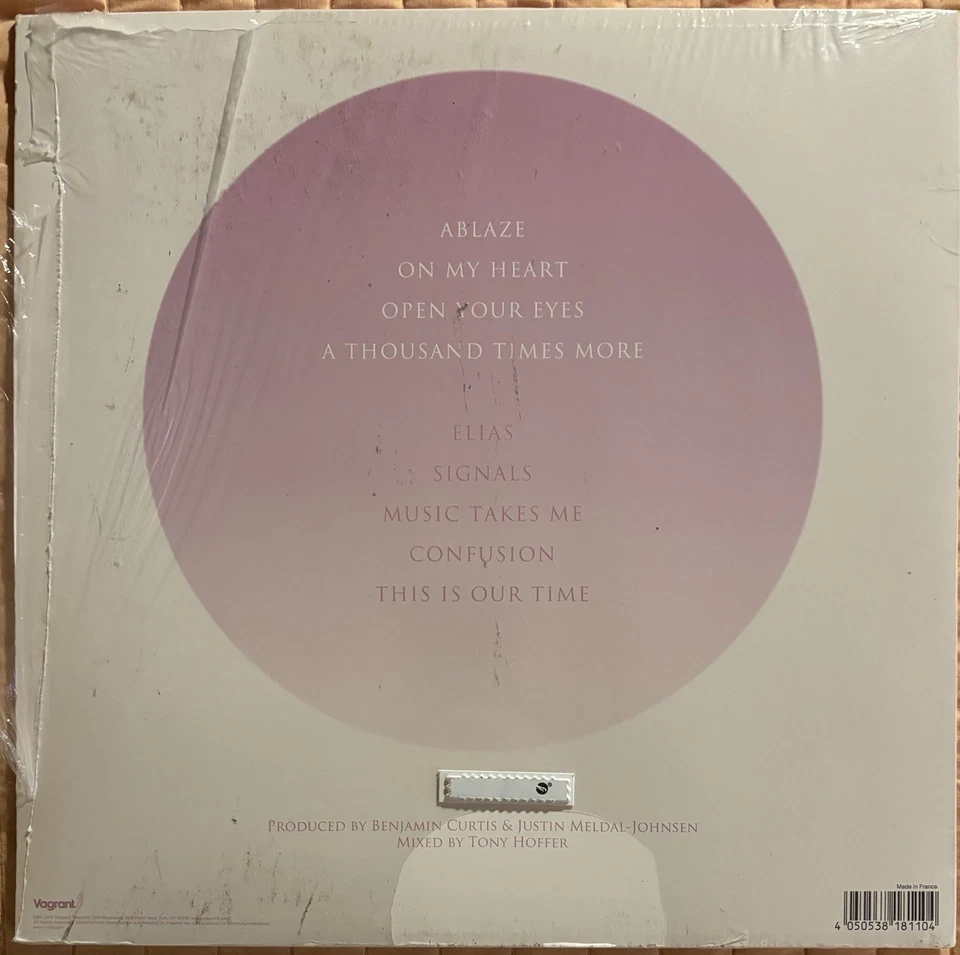 SCHOOL OF SEVEN BELLS - "SVIIB" - VAGRANT (2016) - SHOEGAZE - PURPLE VINYL! - Image 2 of 4