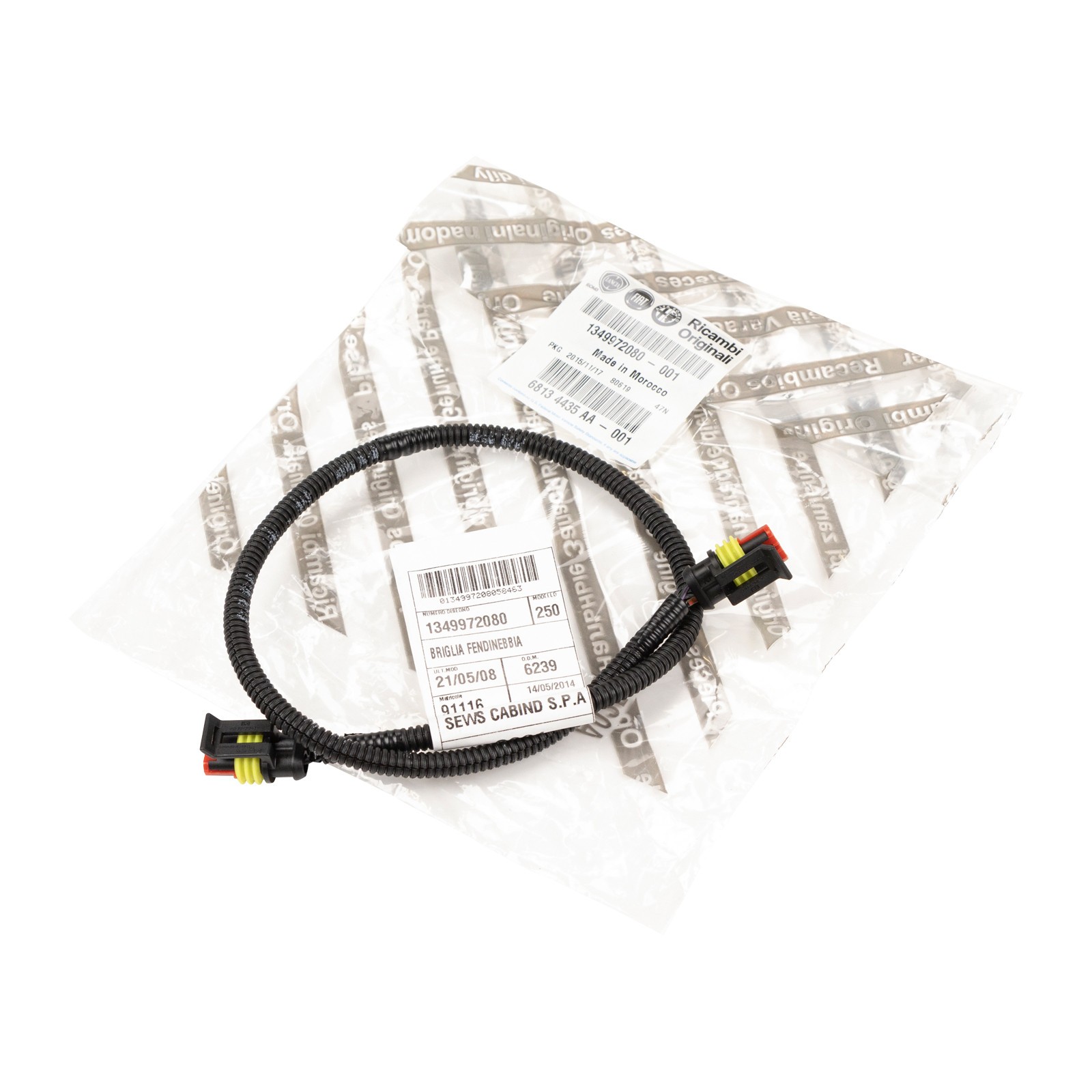 Original Fiat Wiring Harness Fog Light Fiat Ducato 250 OE 134997208