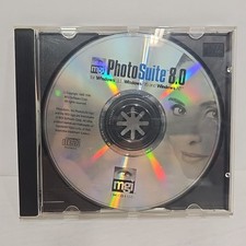 Vintage MGI PhotoSuite Software Version 8.0 for Win 3.1, 95, NT-3.51/4.0 Good