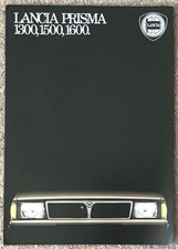 LANCIA PRISMA RANGE Car Sales Brochure  FRENCH TEXT FEB 1984 #88799296