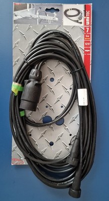 UNITEC - Kabelsatz 5m Stecker 7-polig Anhängerkabel Anhänger Kabelbaum