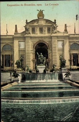 CPA Exposition de Bruxelles 1910, Cascade - 4841655