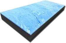 6'' x 30'' x 75'' Bunk Mattress Gel Memory Foam on High Density Charcoal Foam RV