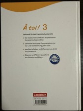 À toi! Lehrwerk für den Französischunterricht