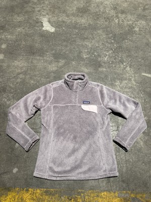 Patagonia Snap Fleece Womens Small Polartec Jacket Pile