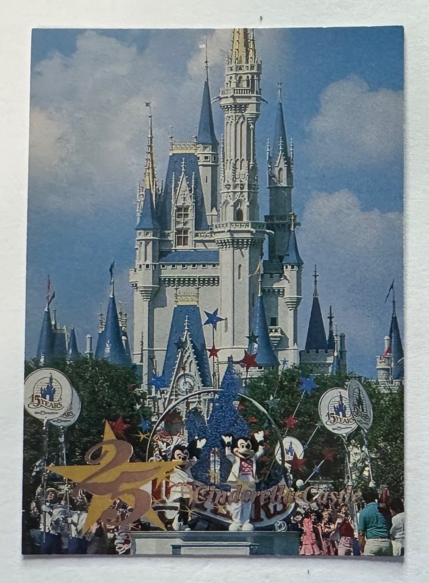 1996 Walt Disney World 25th Anniversary Trading Cards - Pick your