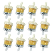 3/16" Universal Gas Inline Fuel Filters, 12 Pcs