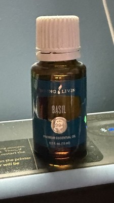 Young Living Basil Essential Oil 15ml Premium Sealed New