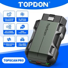 2025 TOPDON TopScan PRO Bi-Directional Scan Tool Key Programming for Car Owners