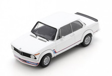 SPARK - 1973 White Car - BMW 2002 Turbo - 1/18 - SPA18S718