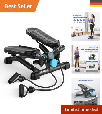 Langlebiger Stepper für zuhause mit LCD-Monitor - Ideal für Ganzkörper-Training