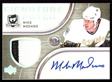 2005-06 Upper Deck The Cup Signature Patches AUTO Mike Modano /75