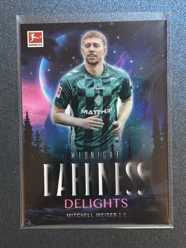 Mitchell Weiser DARKNESS DELIGHTS Topps Midnight Bundesliga 24/25 Werder Bremen