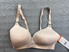 Simply Perfect by Warner's Womens 36D Butterscotch Supersoft Wirefree Bra