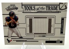 2005 Playoff Absolute Memorabilia - Tools of the Trade David Carr /100