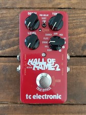 TC Electronic Hall of Fame 2 Reverb Guitar Effects Pedal
