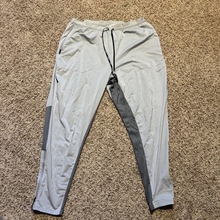 Nike Men’s Running Cold Weather Pants Grey Dri Fit 2XL