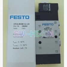 1PCS New for FESTO Solenoid Valve CPE14-M1BH-5L-1-8 196941 Freight Free#