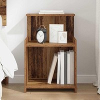 Bettschrank Altholz 40 X 35 X 60 Cm Spanplatte