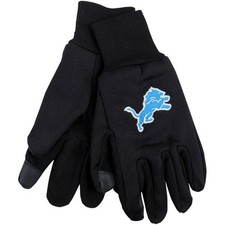 NEW McArthur Technology / Touch Screen Pair of Gloves - NFL Detroit Lions