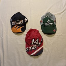 Lot Of 3 Nascar Racing Hats Amp Energy Tony Stewart Home Depo