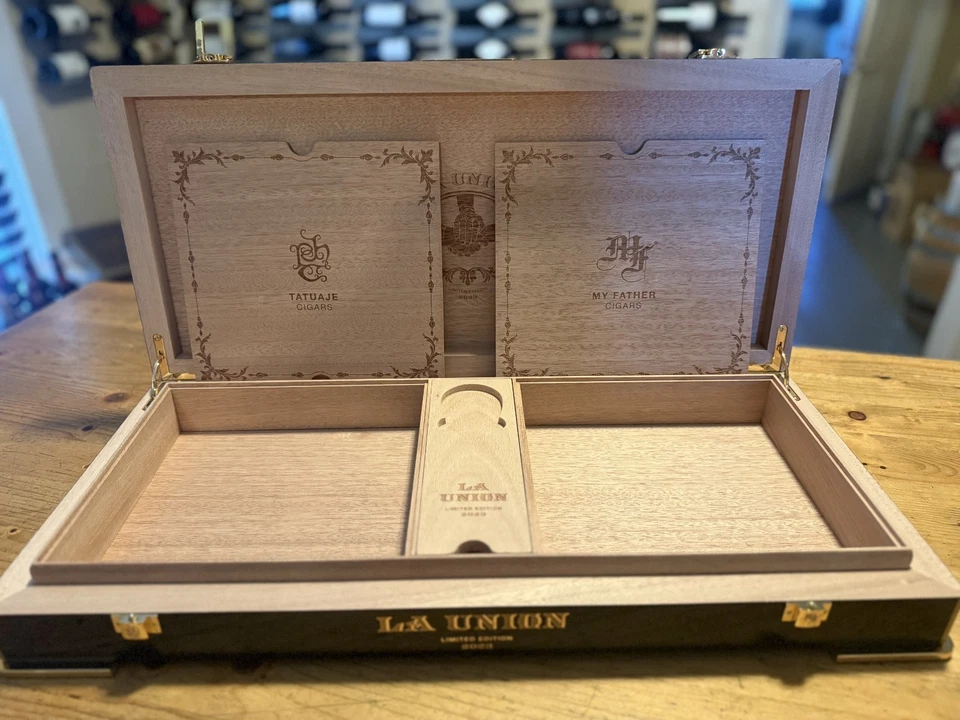 Tatuaje & My Father La Union Schwarz Humidor Box | Neu + Kostenloser Versand - Bild 4 von 4