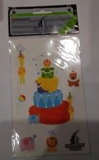 Mrs. Grossman's Stickers Charm City Cakes 1 sheet animal crackers cake