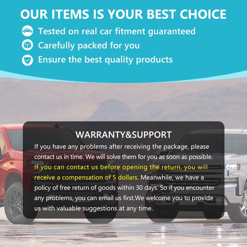 Rear LED Tail Light For 2014-2022 Dodge Durango Liftgate Lamp w/ Camera Hole Red Foto 2 de 4