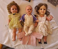 Konvolut Puppen alt Zelluloid Porzellankopf Antik Echthaar Sammler Puppenklinik 