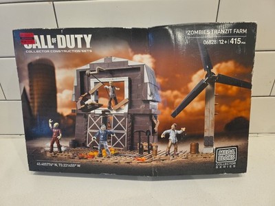 Call Of Duty Mega Bloks Zombies Tranzit Farm 06828 Sealed Set 415 Pcs Collector